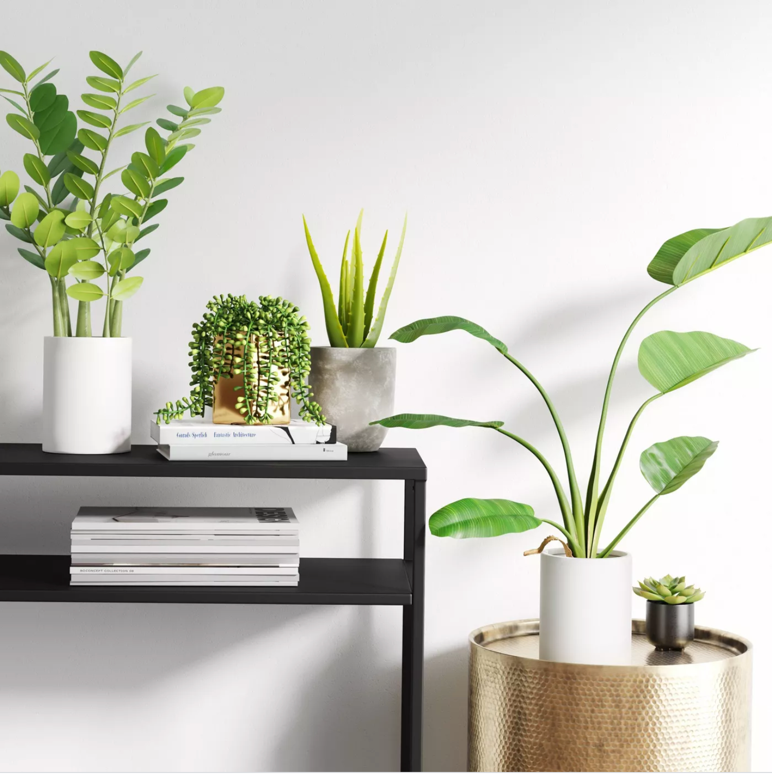 Artificial plants and flowers