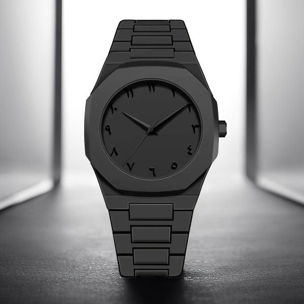 Full Black Aura Quartz Watch – Lightweight Design, , Premium Quality & Finish – Best Quality Analog Watch For BoysFull Black Aura Quartz Watch – Lightweight Design, , Premium Quality & Finish – Best Quality Analog Watch For Boys